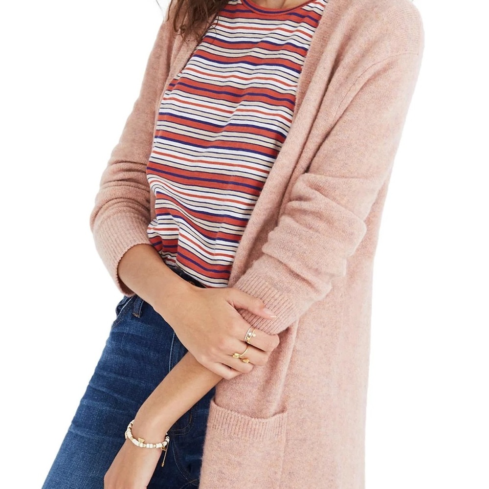 Madewell Kent Alpaca Coziest Yarn Cardigan Sweater - Picture 3 of 10